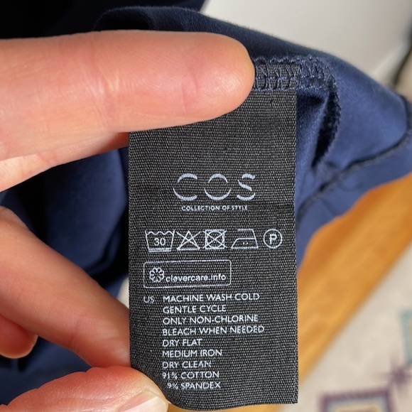 NWOT COS Oversized pocket dress - Picture 8 of 8